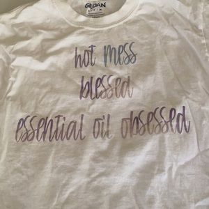 Cricut- made essential oils t-shirt
